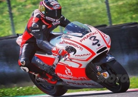 2° giorno di test Ducati MotoGP per Biaggi, i tempi si abbassano