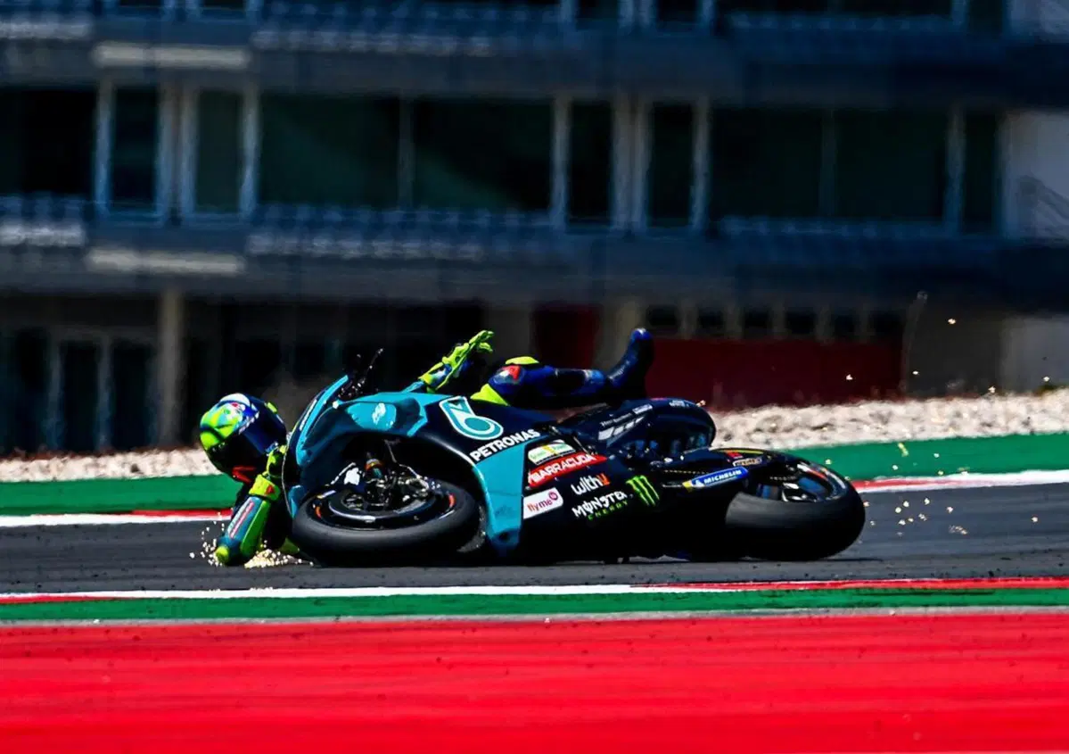 MotoGP. GP del Portogallo a Portimao. Valentino Rossi: "Caduta a parte, sono pi&ugrave; fiducioso"