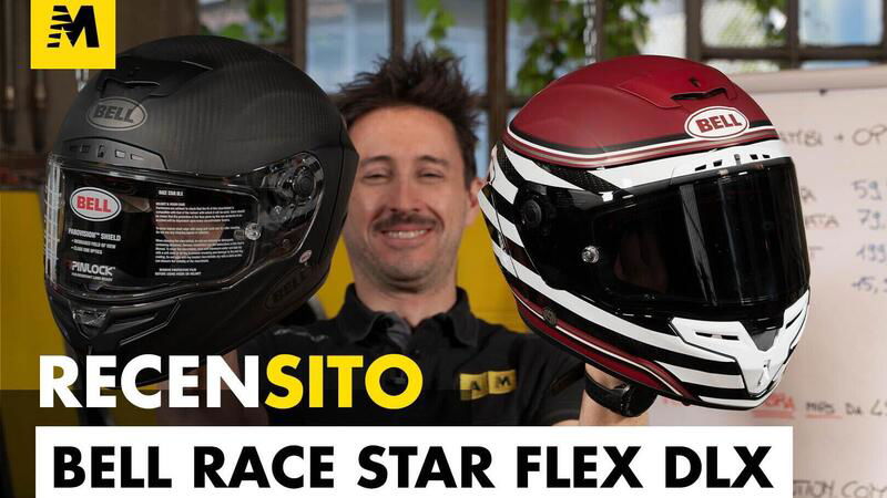 Bell Race Star Flex DLX. Recensito casco racing-sportivo da 749,99 euro