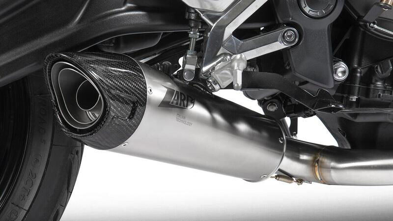 Nuovo scarico Zard per Triumph Trident 660