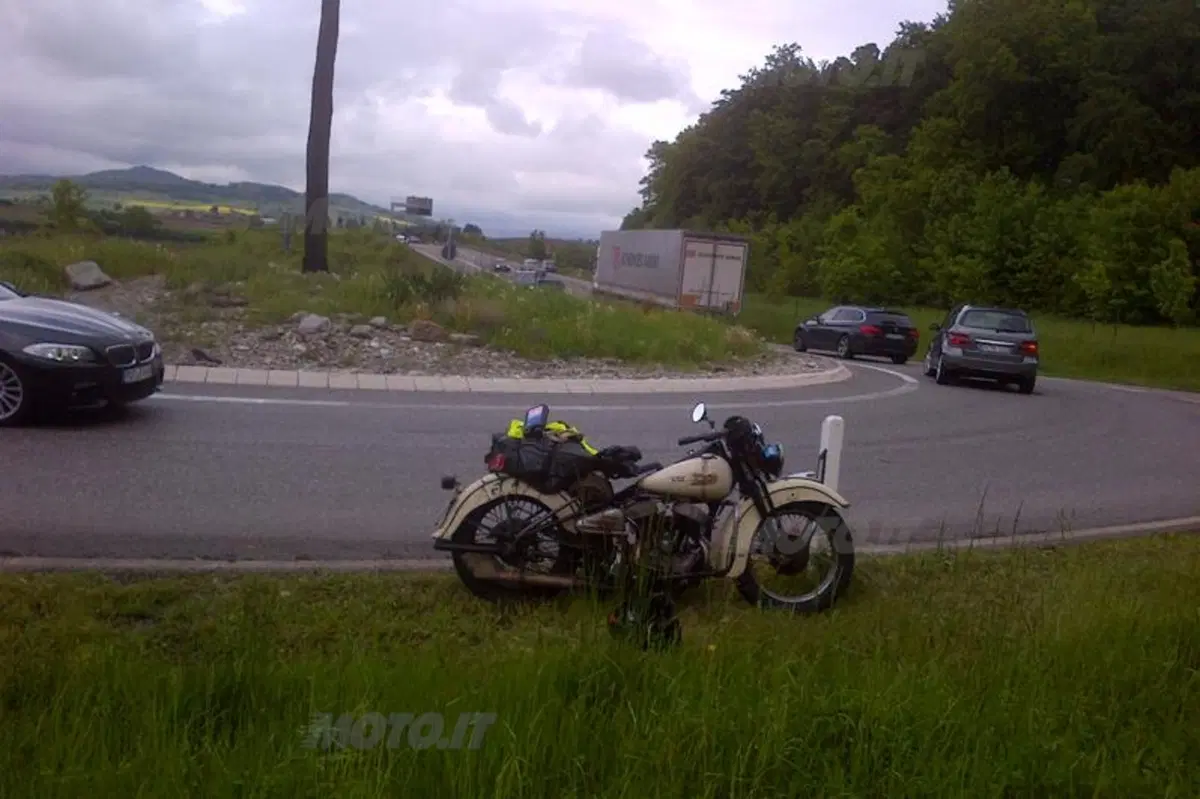 Harley-Davidson WLA del 1945: 700km con la moto di 68 anni fa (5)