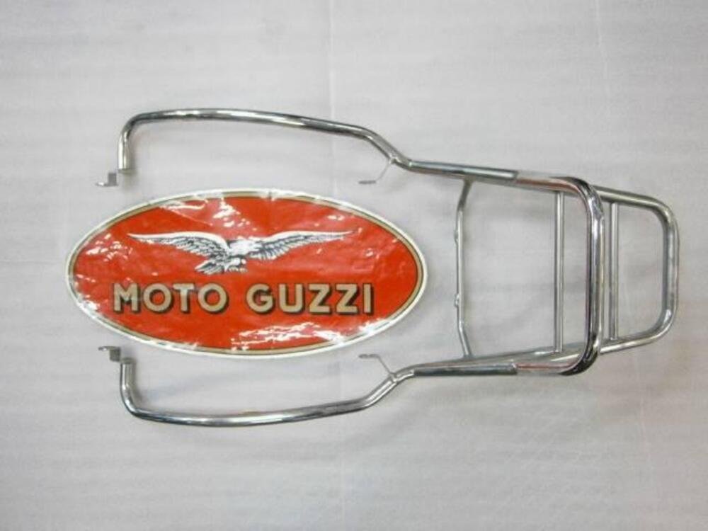 Portapacchi cromato per Moto GUZZI 125 Custom