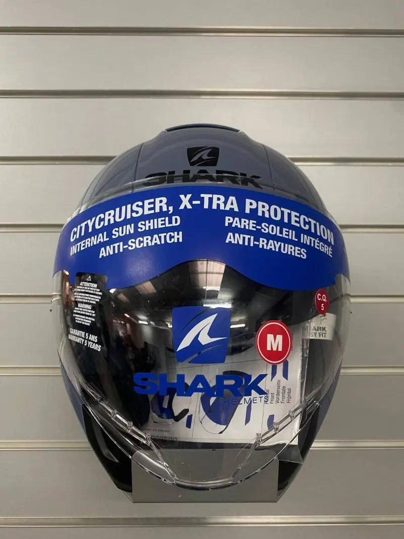 Casco jet Shark CITYCRUISER BLANK Grigio Shark Helmets