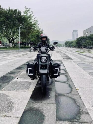 Moxiao ci riprova con una Cruiser 650 in stile H-D (2)