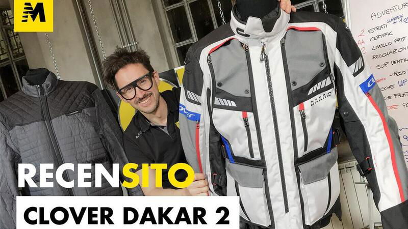 Clover Dakar2. Recensito: giacca due strati adventure.