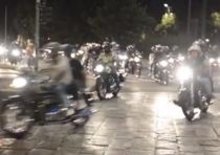 Trecento Triumph accendono la notte di Milano