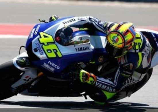 GP di Catalunya. Rossi è il più veloce del venerdì