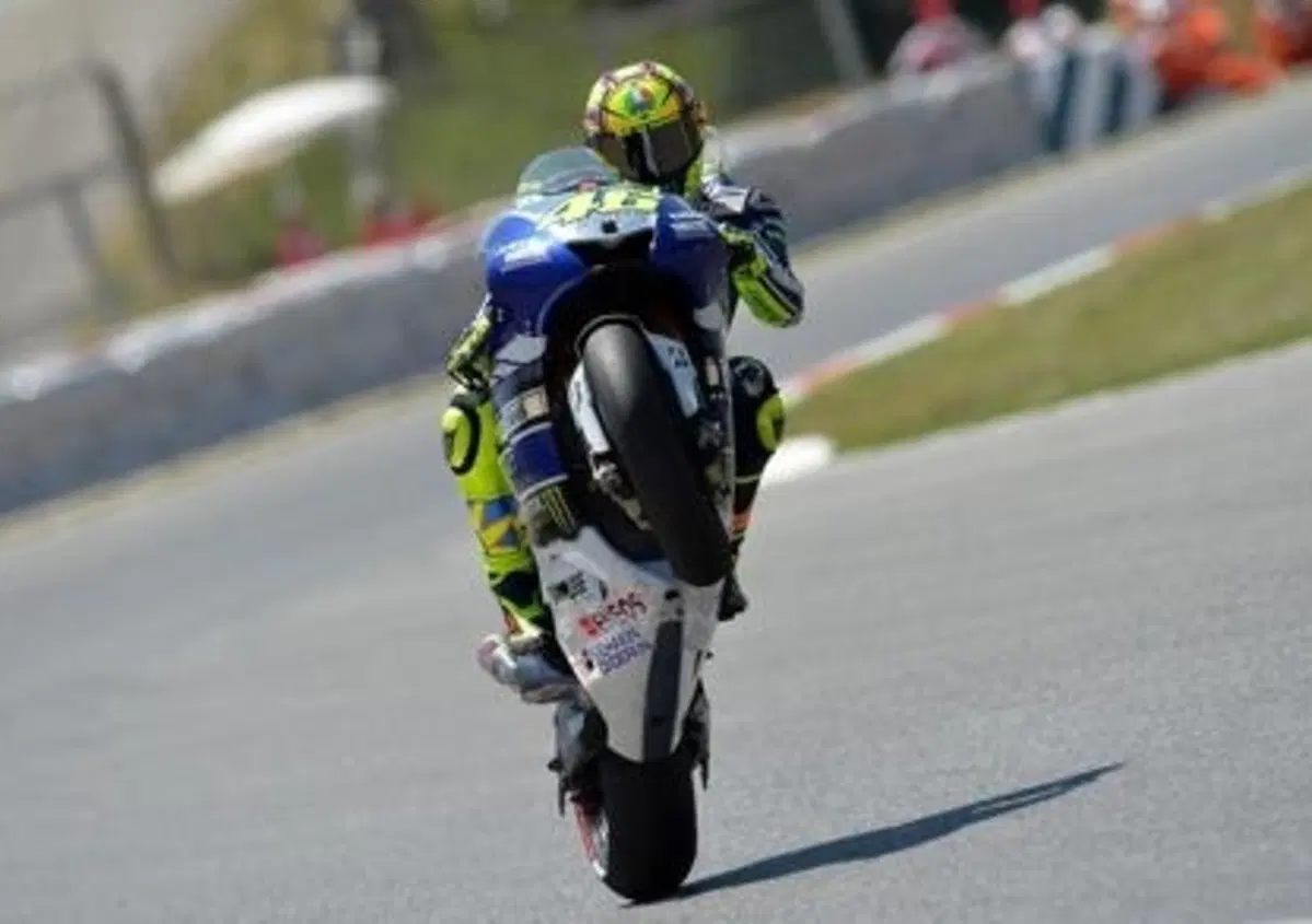 Rossi: "Che gusto essere primo"