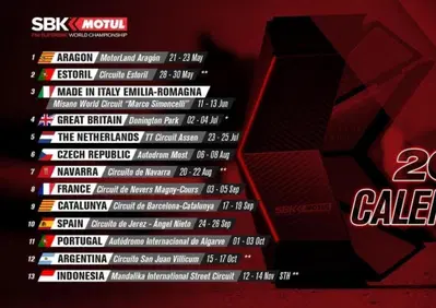 Calendario SBK. Entra il circuito di Most. Phillip Island: se ne riparla nel 2022