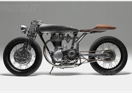 Hazan Motorworks, opera d'arte su base Royal Enfield 500