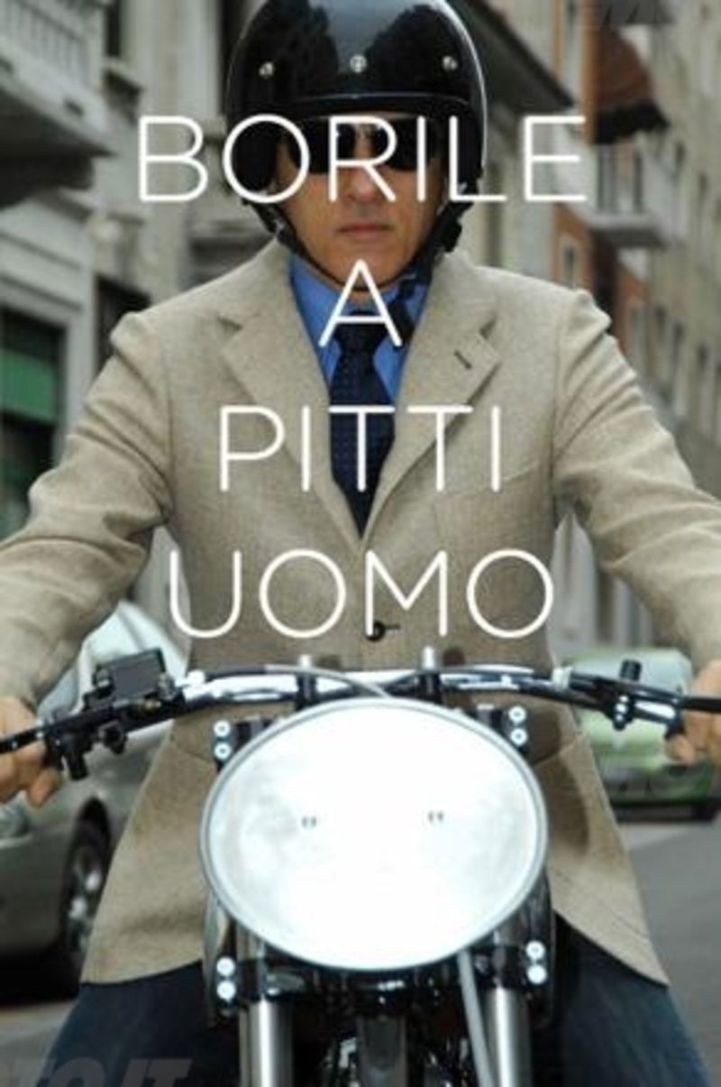 Anche Borile a Pitti Uomo