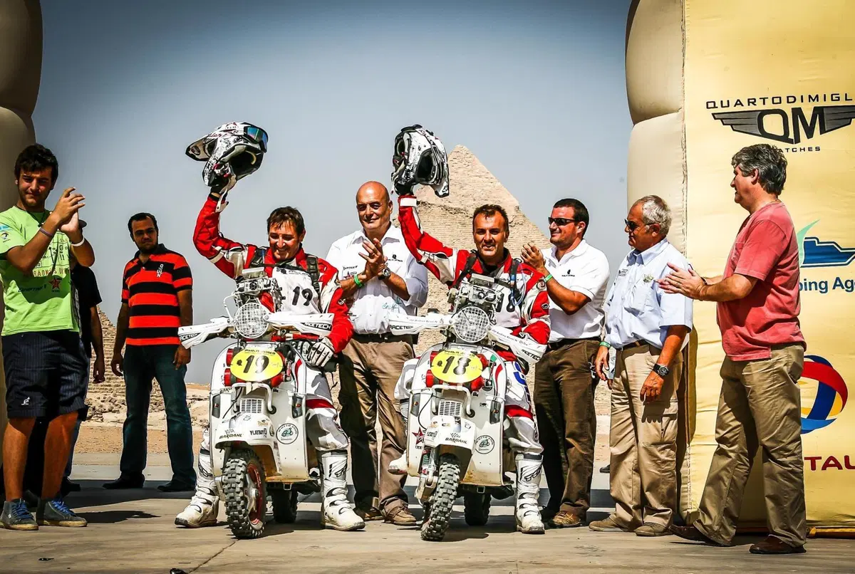 Vespa 75th. Dakar. E quelle Vespa che sfidarono il Rally dei Faraoni, allora? (23)
