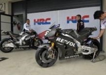 Honda, sorprese ad Aragon le RC-V 2014 