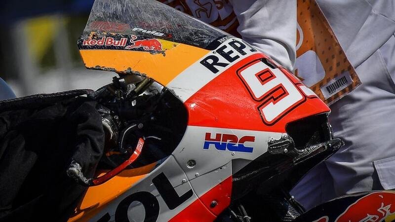 MotoGP 2021, GP di Spagna a Jerez. Marc Marquez fit per le FP4