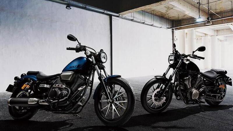 Yamaha Bolt R Spec 950, in Giappone. Nuove colorazioni