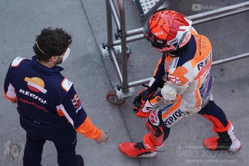 MotoGP 2021, GP di Spagna a Jerez. Marc Marquez fit per le FP4 (5)