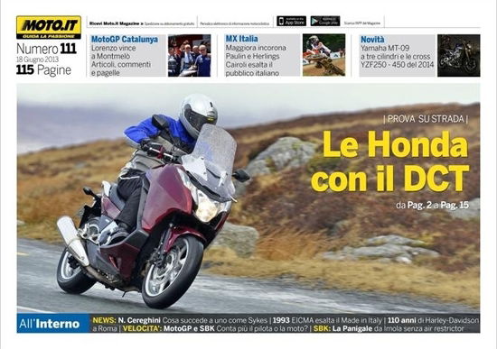 Magazine n° 111, scarica e leggi il meglio di Moto.it  