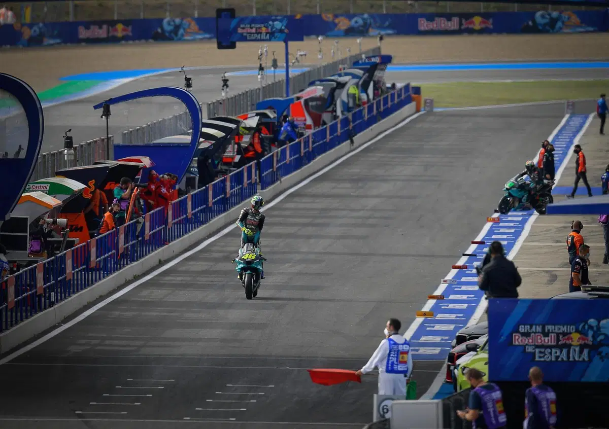 MotoGP 2021, GP di Spagna a Jerez. Valentino Rossi: "Massimo sostegno da parte del team"