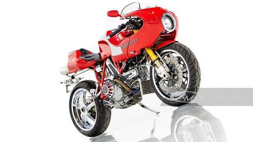 Ducati MH900e: aggiudicata per 20.000 dollari all'asta di Sothebys (7)