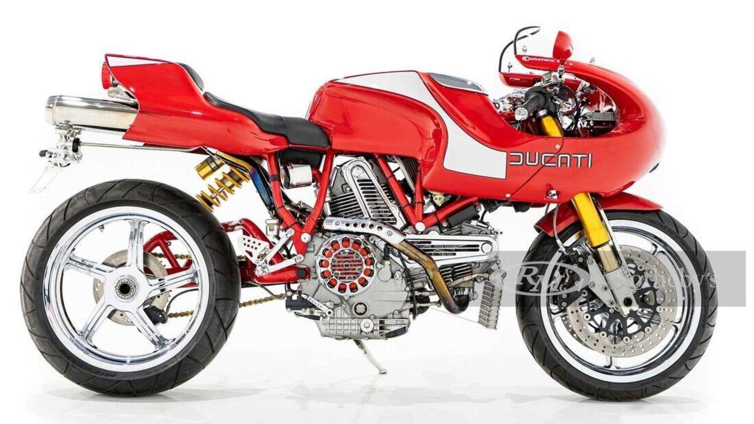 Ducati MH900e: aggiudicata per 20.000 dollari all'asta di Sothebys