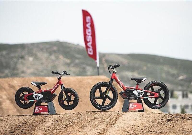 GasGas firma due balance bike elettriche di Stacyc