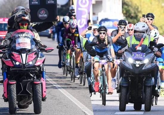 Yamaha Niken, moto ufficiale del Giro d'Italia