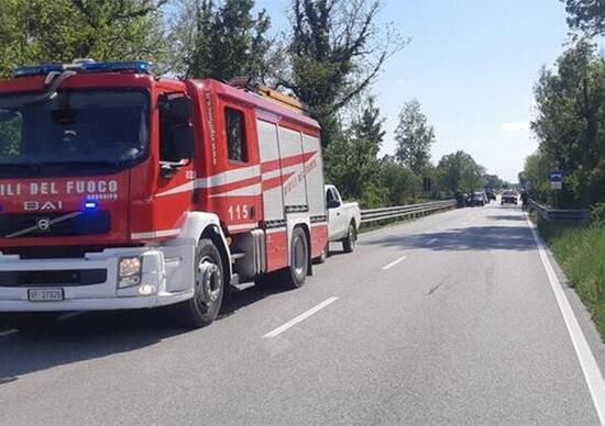 Varmo, sbanda e cade in moto per evitare un capriolo