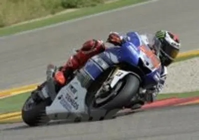 Test MotoGP ad Aragon. Lorenzo il più veloce, Rossi soddisfatto