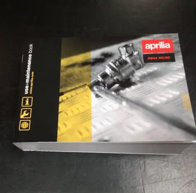 Libretto Uso &amp; Manutenzione Aprilia