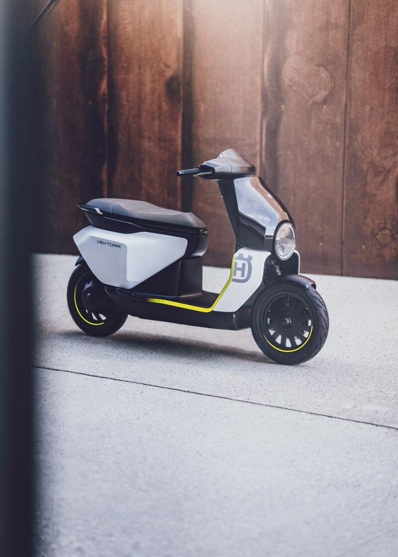 Vektorr. Ecco come sar&agrave; il primo scooter elettrico Husqvarna