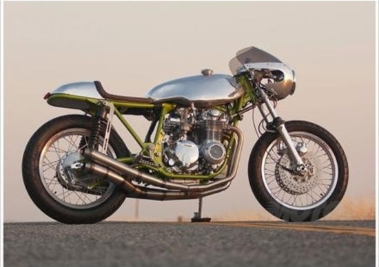 Flying J Customs e la Honda CB550 Café Racer