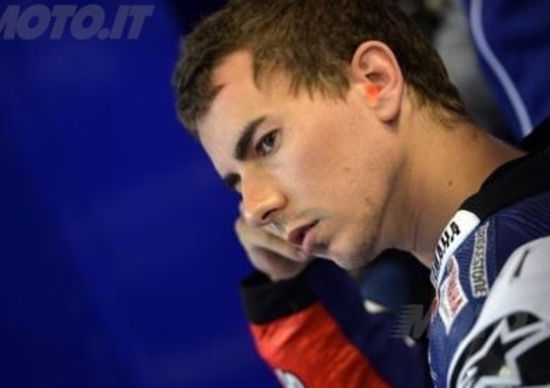 Lorenzo, una caduta a 238 km/h