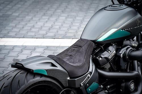 Harley-Davidson FXDR “Jester”. Omaggio alla Yamaha M1 Petronas (8)