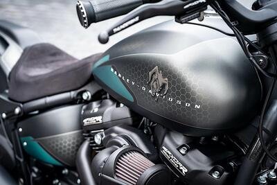 Harley-Davidson FXDR &ldquo;Jester&rdquo;. Omaggio alla Yamaha M1 Petronas