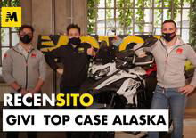 GIVI presenta il nuovo Top Case Alaska su Benelli TRK502X