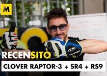 Clover Raptor, SR4, RS9. Recensione guanti moto strada-pista-turismo. [English sub.]
