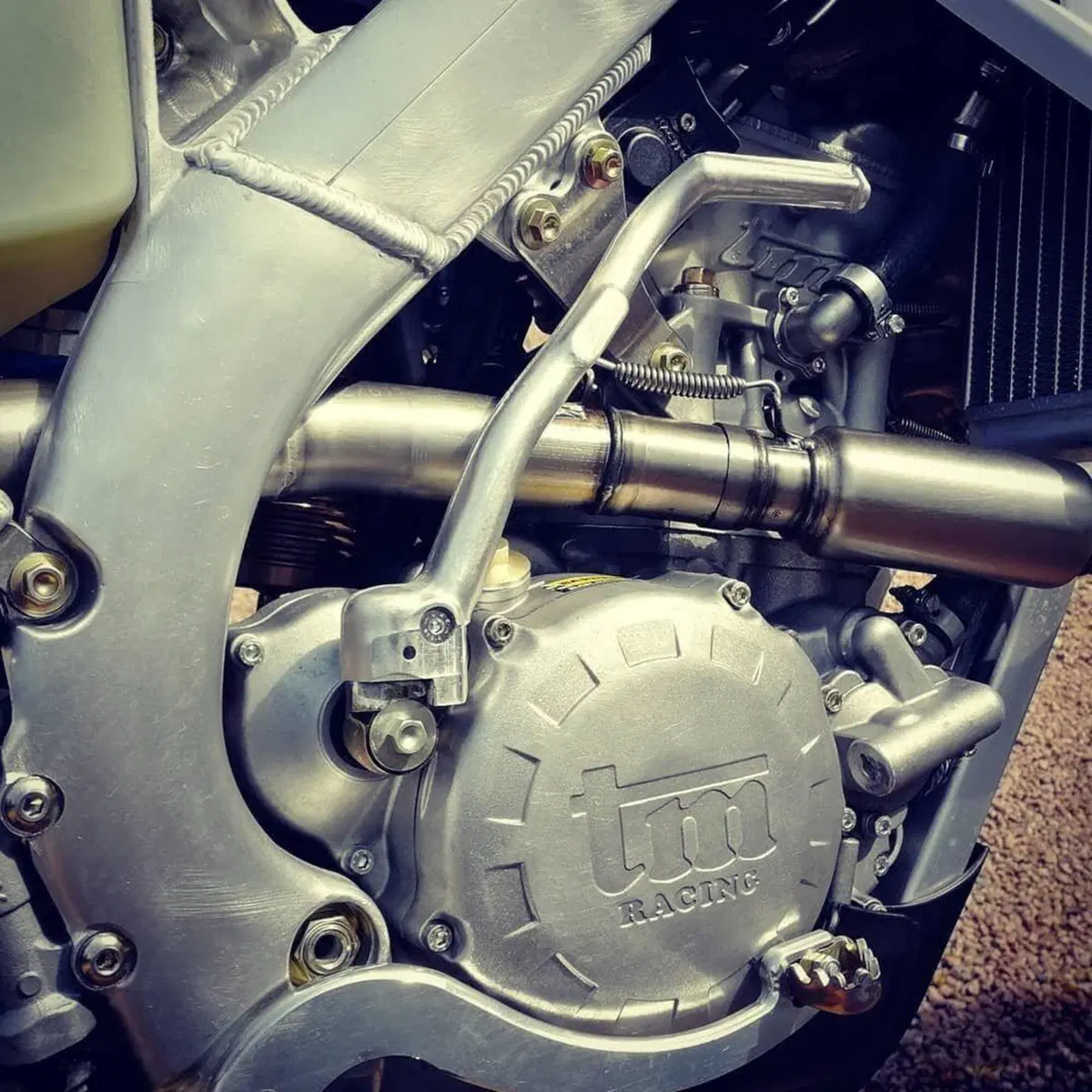 TM Racing EN 300 Fi 4T 2021 TEST: la moto di serie e....quella ufficiale! (11)