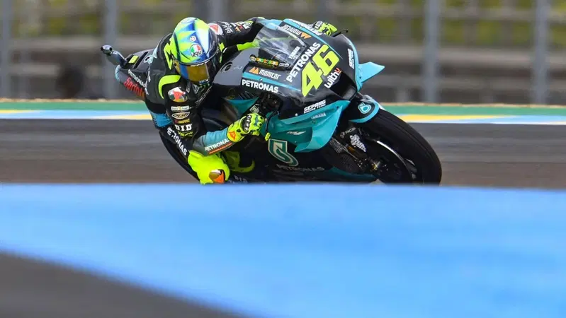 MotoGP 2021. GP di Francia a Le Mans. Valentino Rossi: "Team VR46: 50% Yamaha, 50% Ducati"