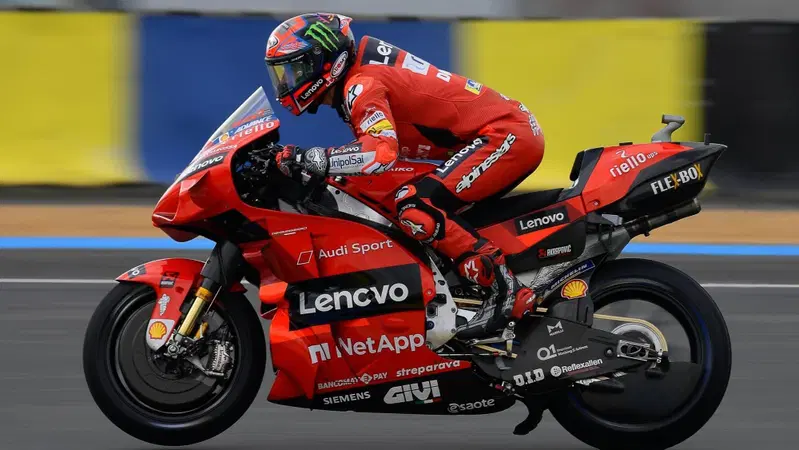 MotoGP 2021. GP di Francia. Francesco Bagnaia: "Con la pioggia abbiamo un buon passo"