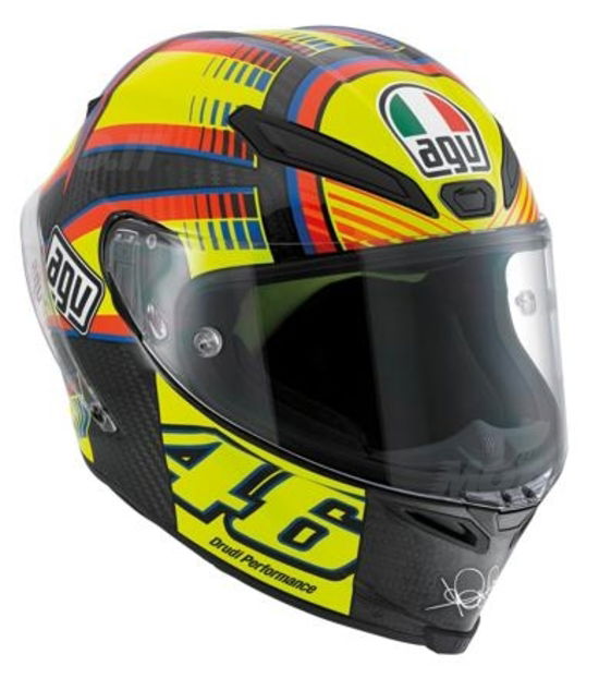 AGV Pista GP Soleluna, replica Valentino Rossi