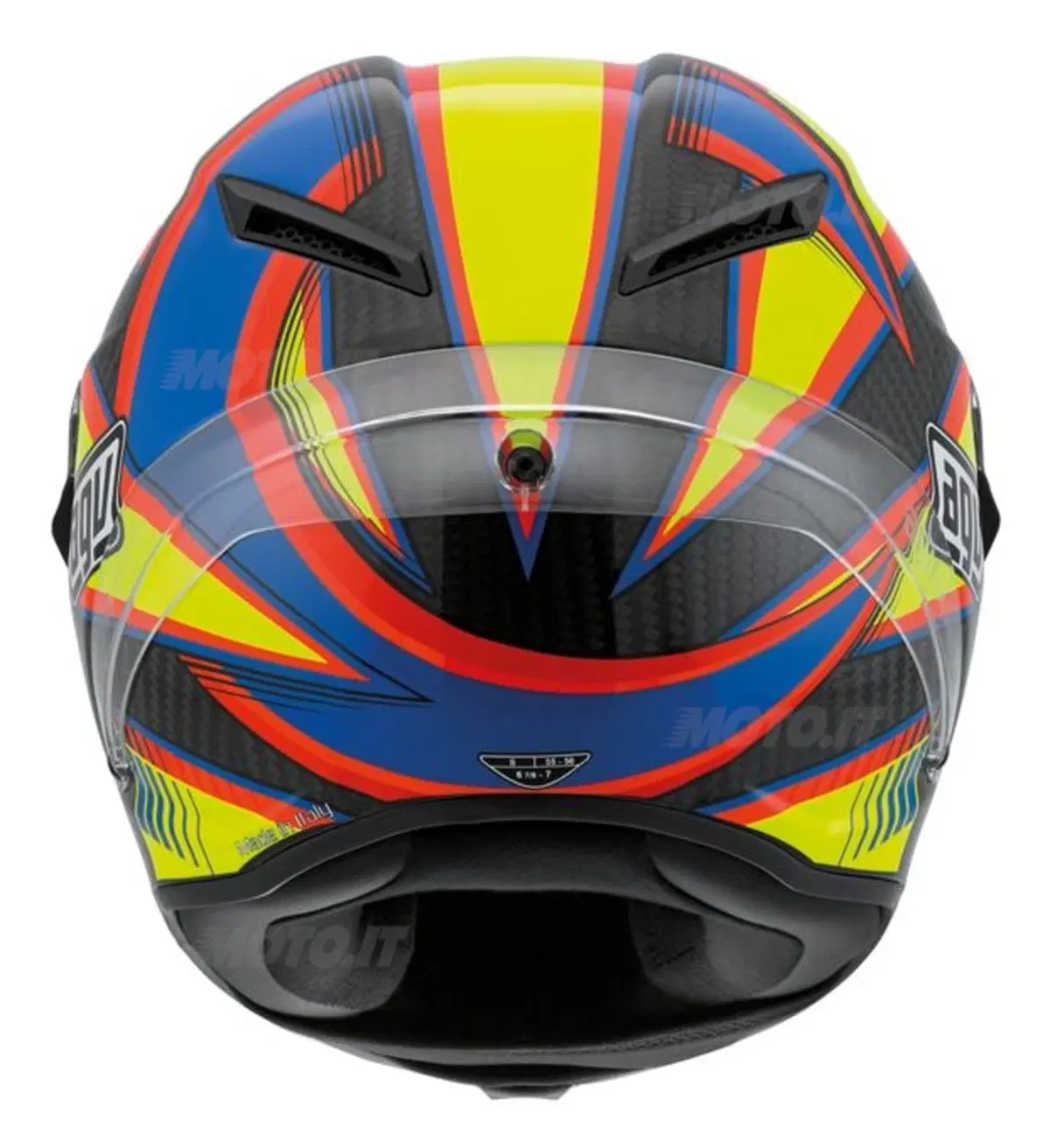 AGV Pista GP Soleluna, replica Valentino Rossi (4)