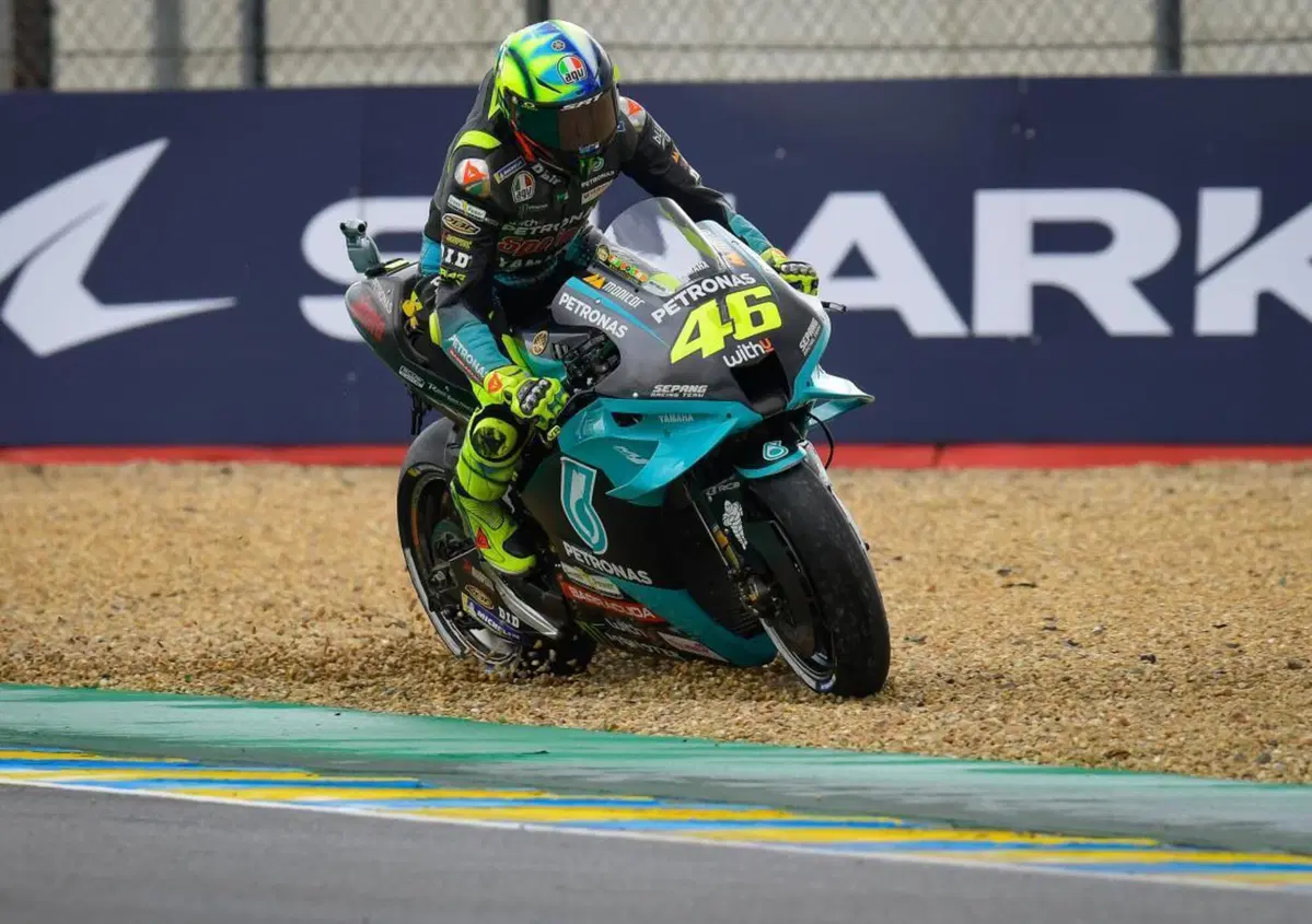 MotoGP 2021. GP di Francia. Valentino Rossi: "In condizioni miste soffriamo"