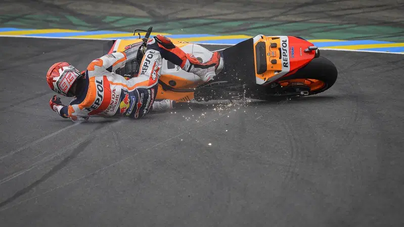 MotoGP 2021. GP di Francia. Marc Marquez: "Ho commesso una leggerezza"