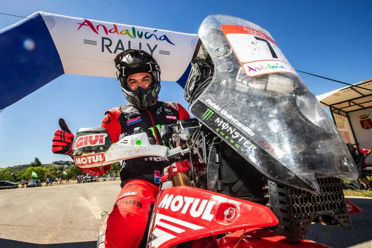 Andalucia Rally. Moto. Momentum Joan Barreda, en plein Honda (6)