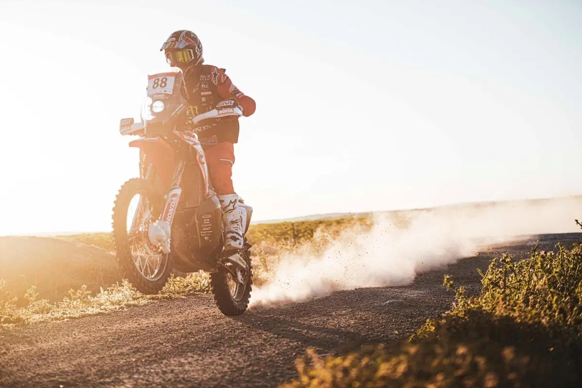 Andalucia Rally. Moto. Momentum Joan Barreda, en plein Honda (8)