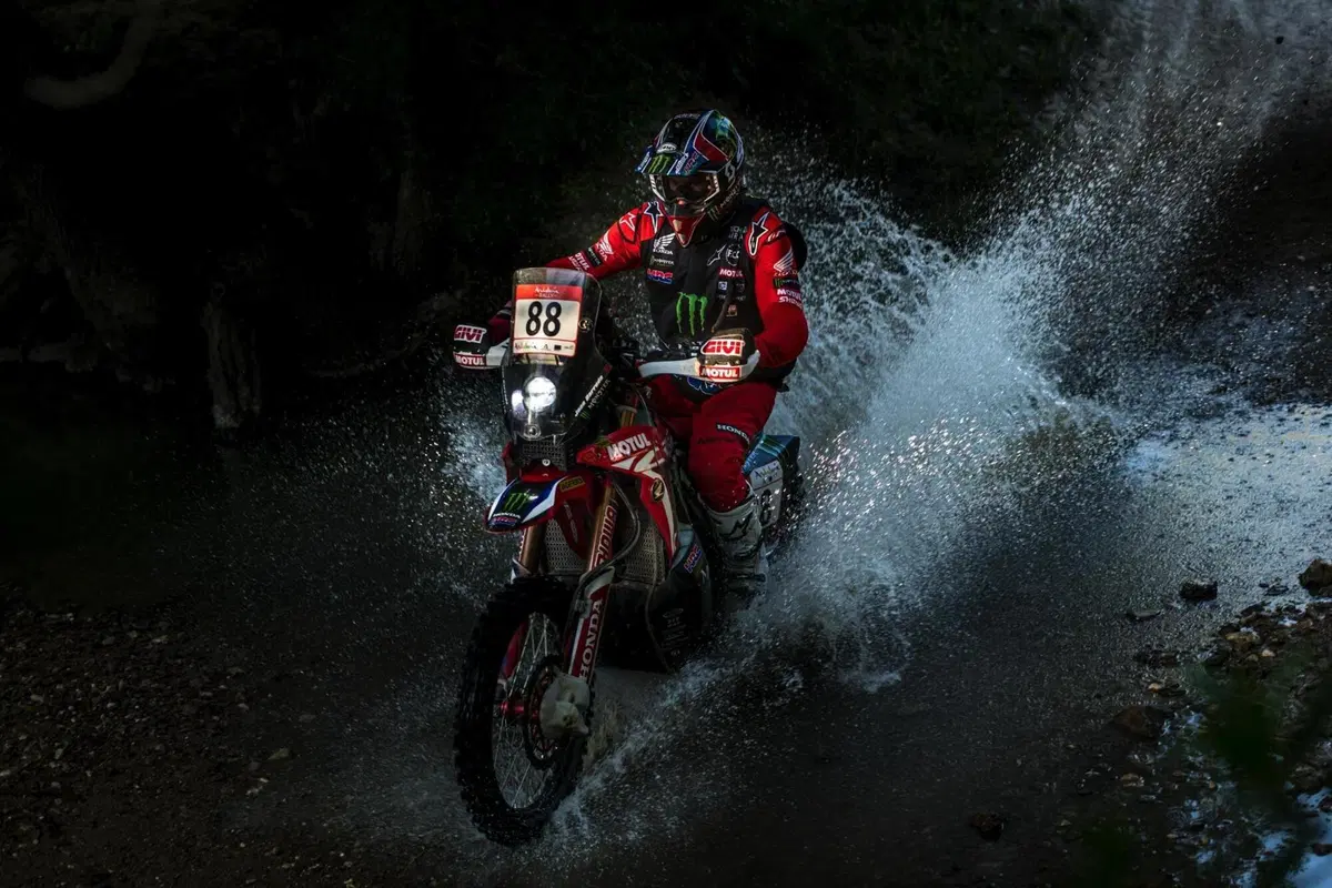 Andalucia Rally. Moto. Momentum Joan Barreda, en plein Honda (12)