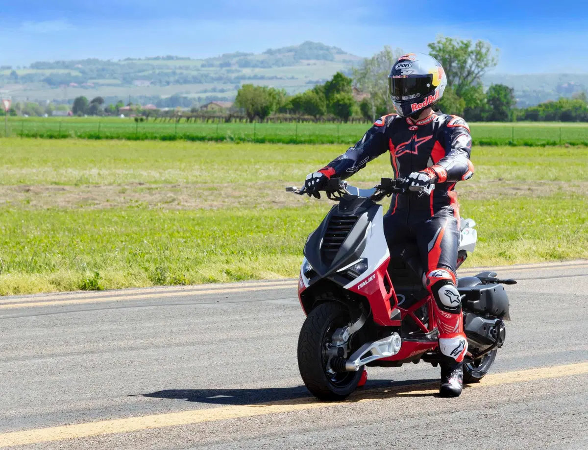 Andrea Dovizioso collaudatore... per il Dragster