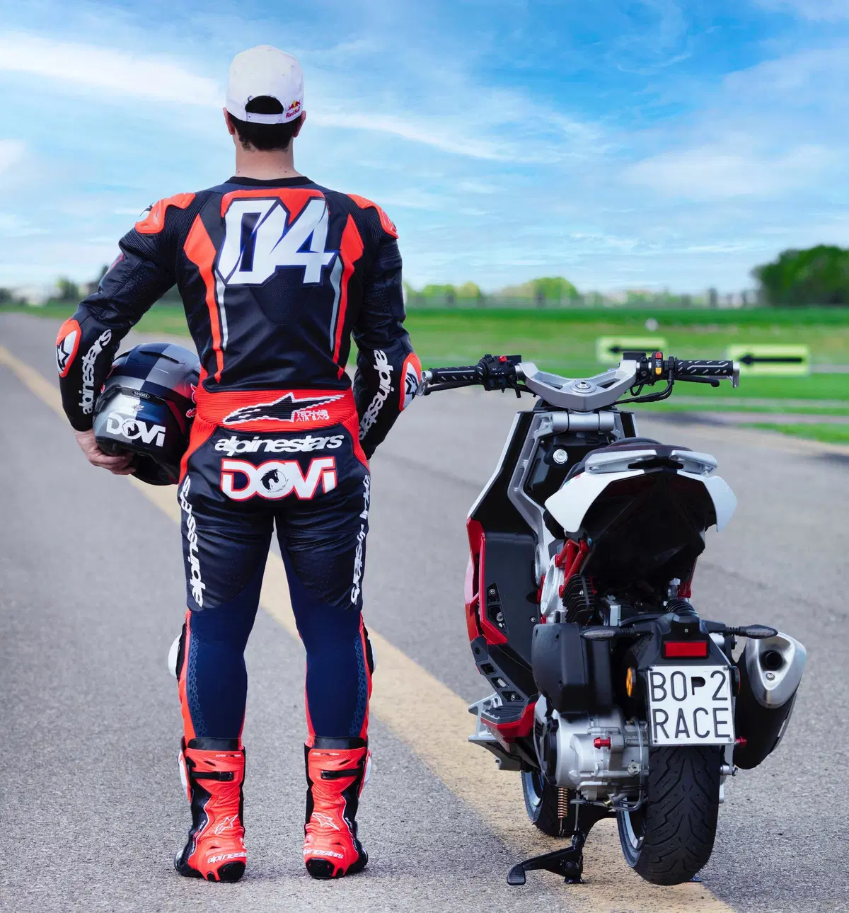 Andrea Dovizioso collaudatore... per il Dragster (2)
