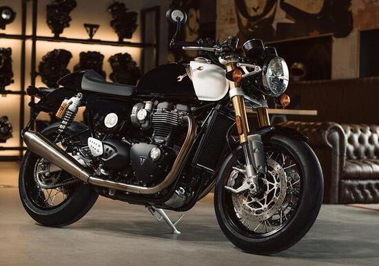 Triumph Thruxton RS in livrea speciale Distinguished Gentleman's Ride