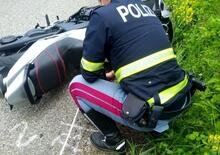 San Godenzo: moto si scontra con un capriolo, illeso il guidatore 